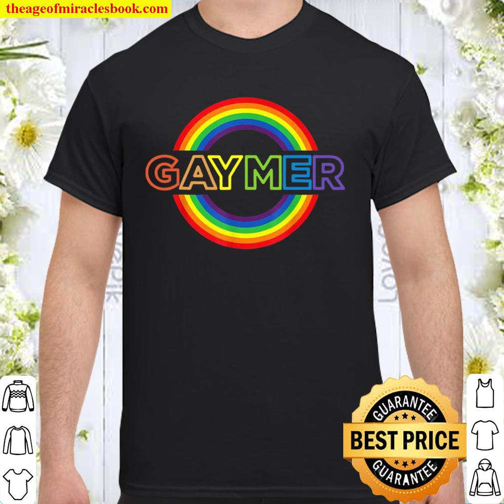 Gaymer Gamer Gay Pride LGBT Lesbian Rainbow Flag new Shirt, Hoodie, Long Sleeved, SweatShirt