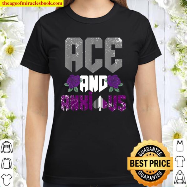 Genderfluid Asexualität LGBT Queer Ace Pride Asexuell Classic Women T-Shirt