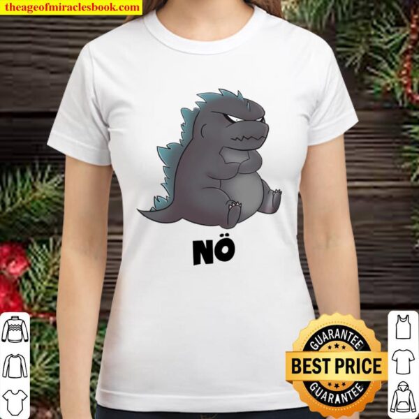 Godzilla No Classic Women T-Shirt
