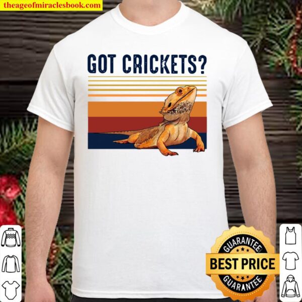 Got Crickets Vintage Retro Shirt