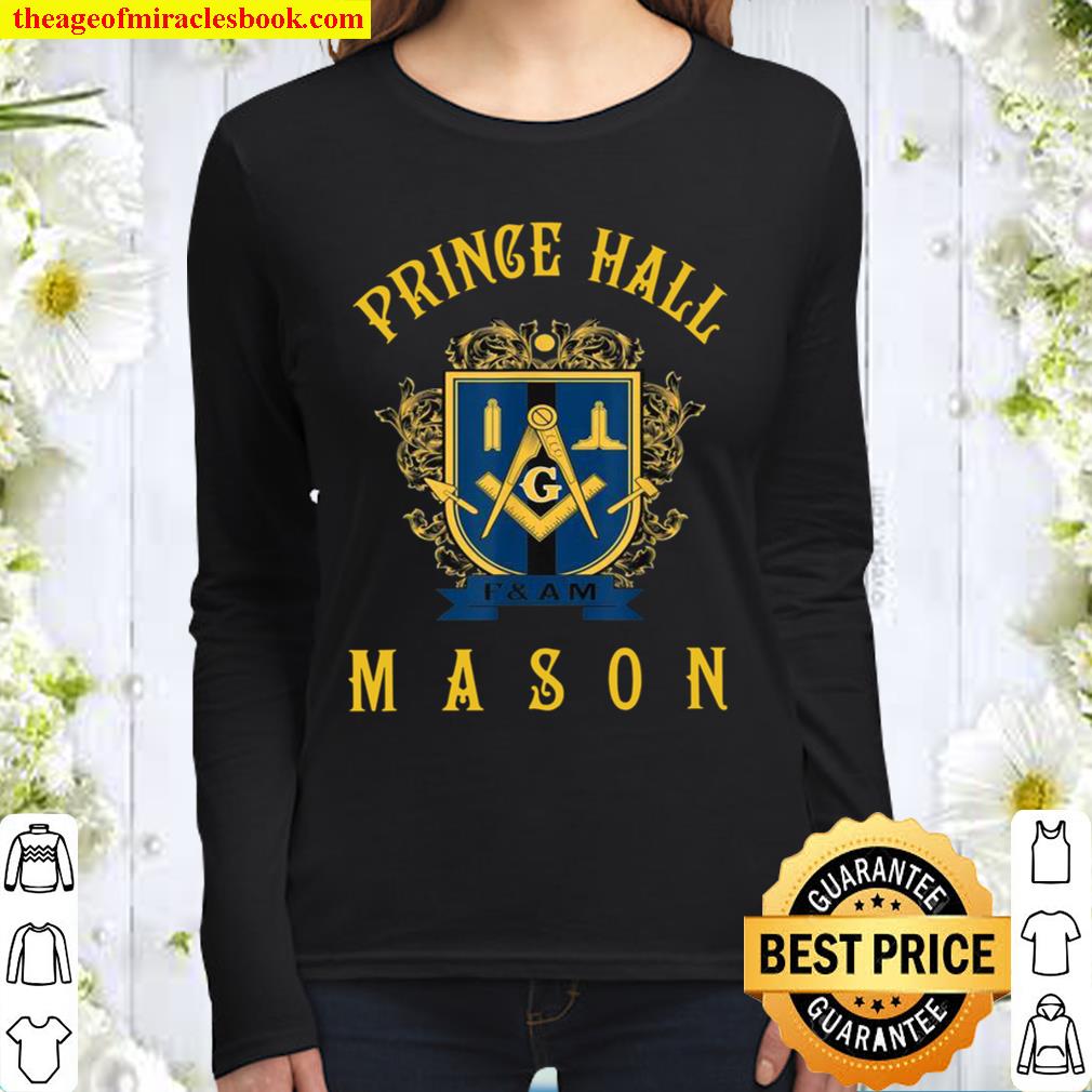 Greats Mason Masonic Prince Hall Masons Father’s Day Women Long Sleeved