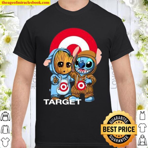 Groot And Stitch Target Shirt