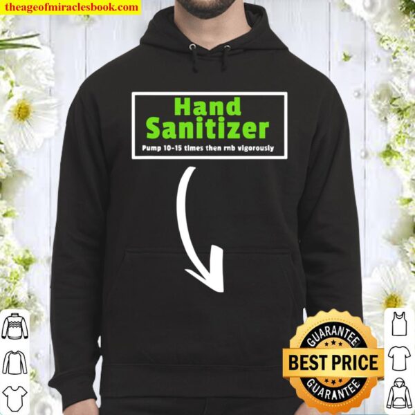 Hand Sanitizer Shirt – Funny Halloween Adult Mens Hoodie