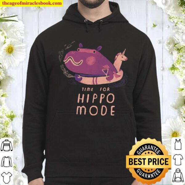 Hippo mode hippopotamus Hoodie