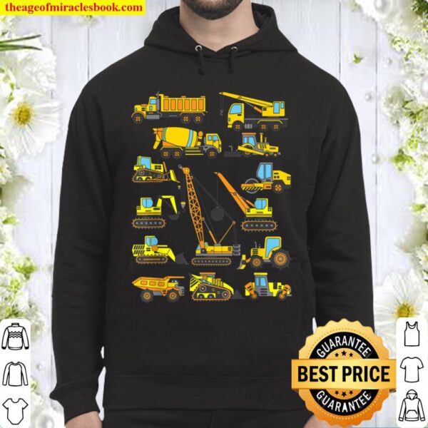 I Work With A Bunch Of Tools Construction Truck Design Hoodie