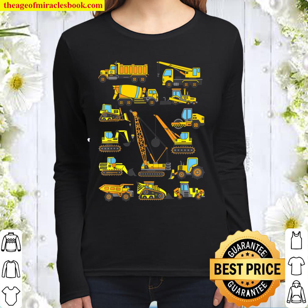 I Work With A Bunch Of Tools Construction Truck Design Women Long Sleeved