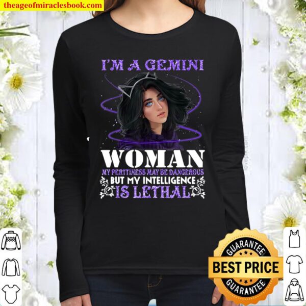 I’m A Gemini Women, Quote Gemini Women Long Sleeved