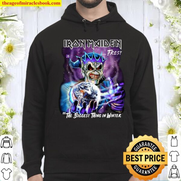 Iron Maiden Frost The Biggest Thing In Winter Hoodie