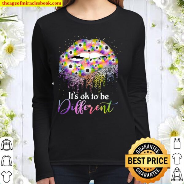 It’s Ok To Be Different Women Long Sleeved