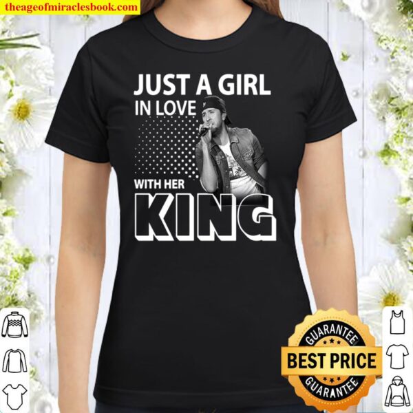Just A Girl In Love With Her KING Classic Women T-Shirt