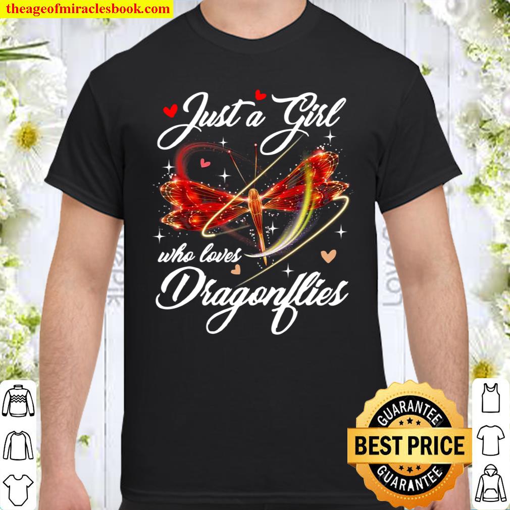 Just A Girl Who Loves Dragonflies Entomologist Shirt, hoodie, tank top, sweater