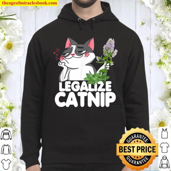 Legalize Catnip Cat Hoodie