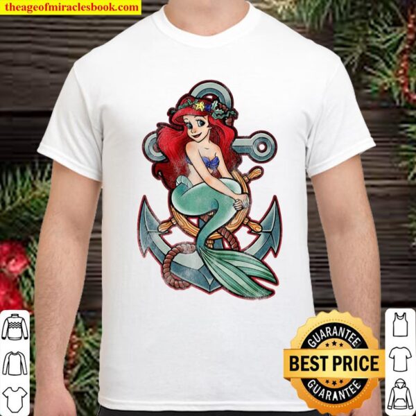 Little Mermaid Vintage Ariel Anchor Shirt