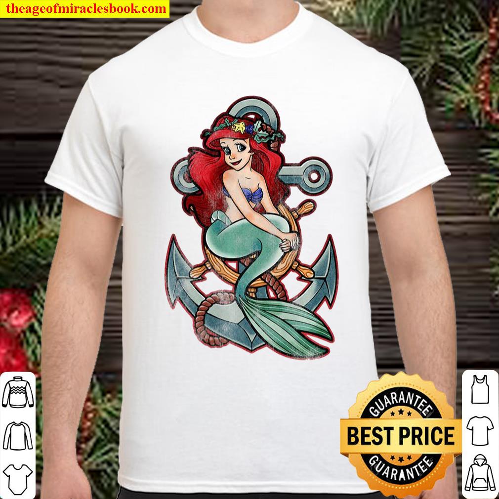 Little Mermaid Vintage Ariel Anchor shirt, hoodie, tank top, sweater