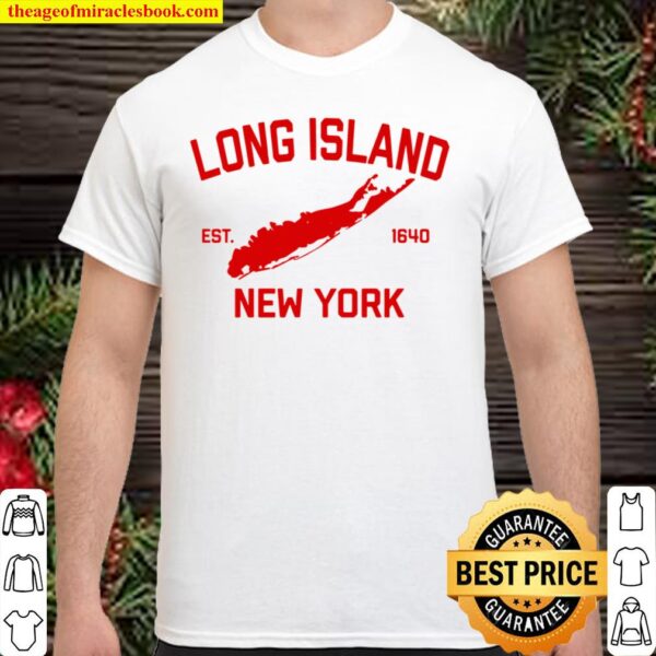 Long Island Ny Souvenir Native Long Islander Map Nyc Shirt