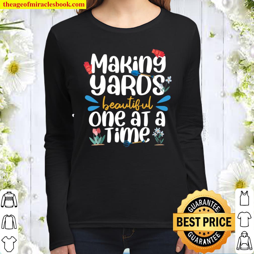 Making yards beautiful, Landscaping, Gardening Women Long Sleeved