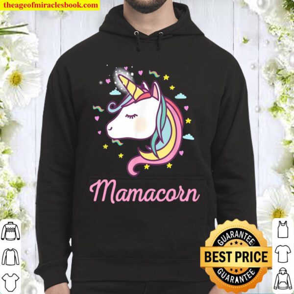 Mamacorn Unicorn Mommy and Baby Mother’s day Present Hoodie