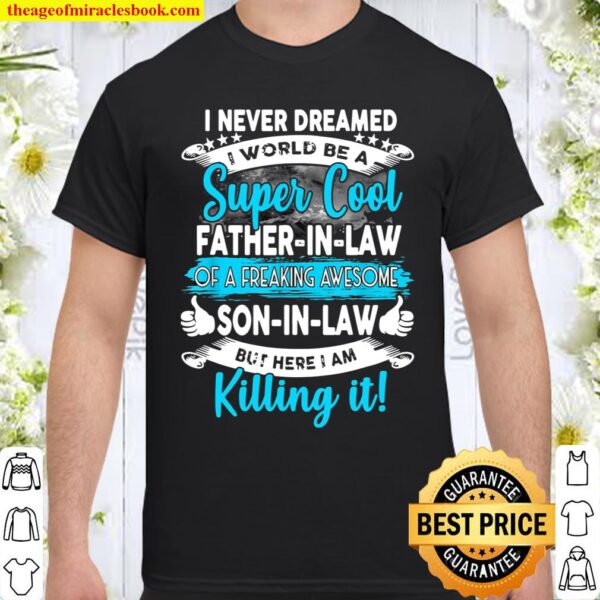 Mens Father in Law, from Son in Law Fathers Day Shirt