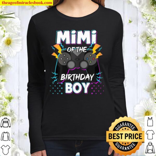 Mimi Of The Birthday Boy Mimi Mother’s Day Women Long Sleeved