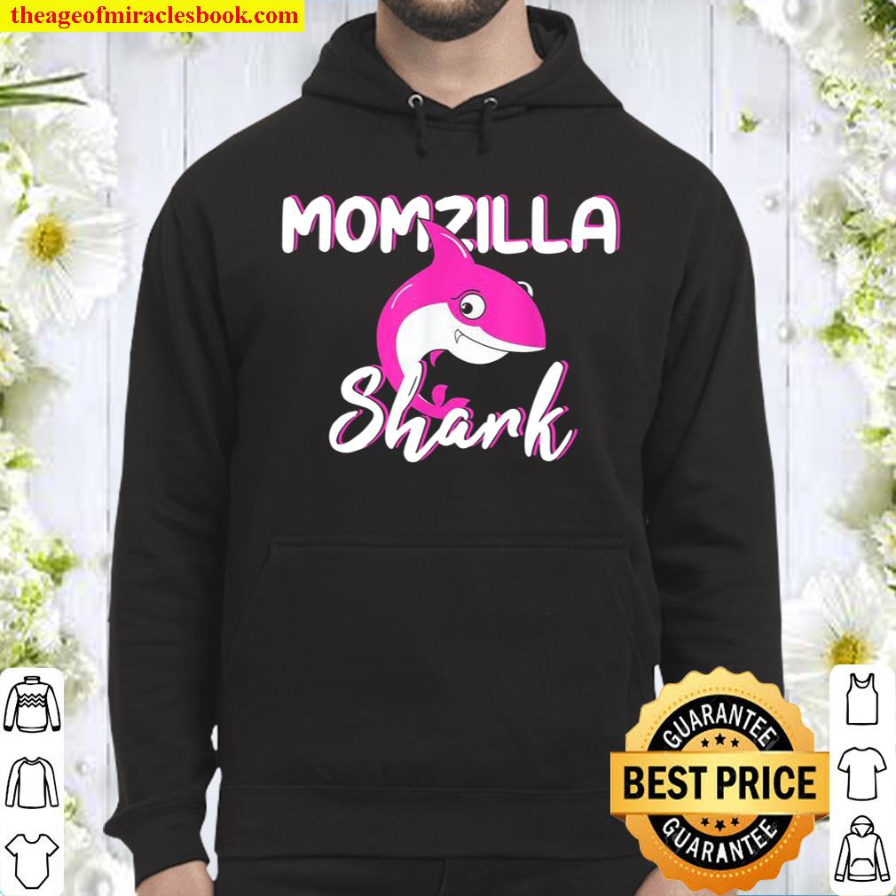 Momzilla Shark Tee Mom Cute For Mommy Mother Mama Hoodie