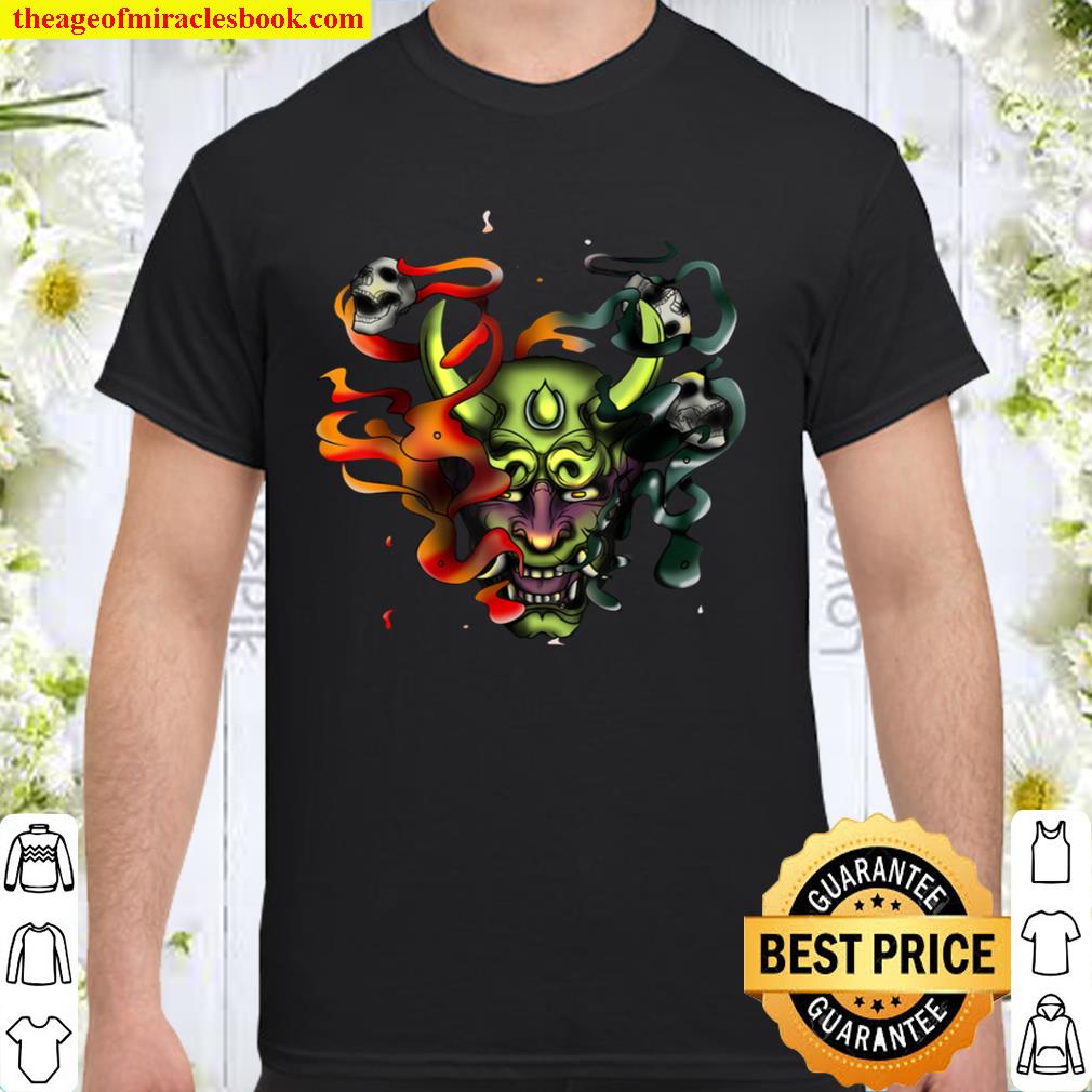Oni Demon Japanese Devil limited Shirt, Hoodie, Long Sleeved, SweatShirt