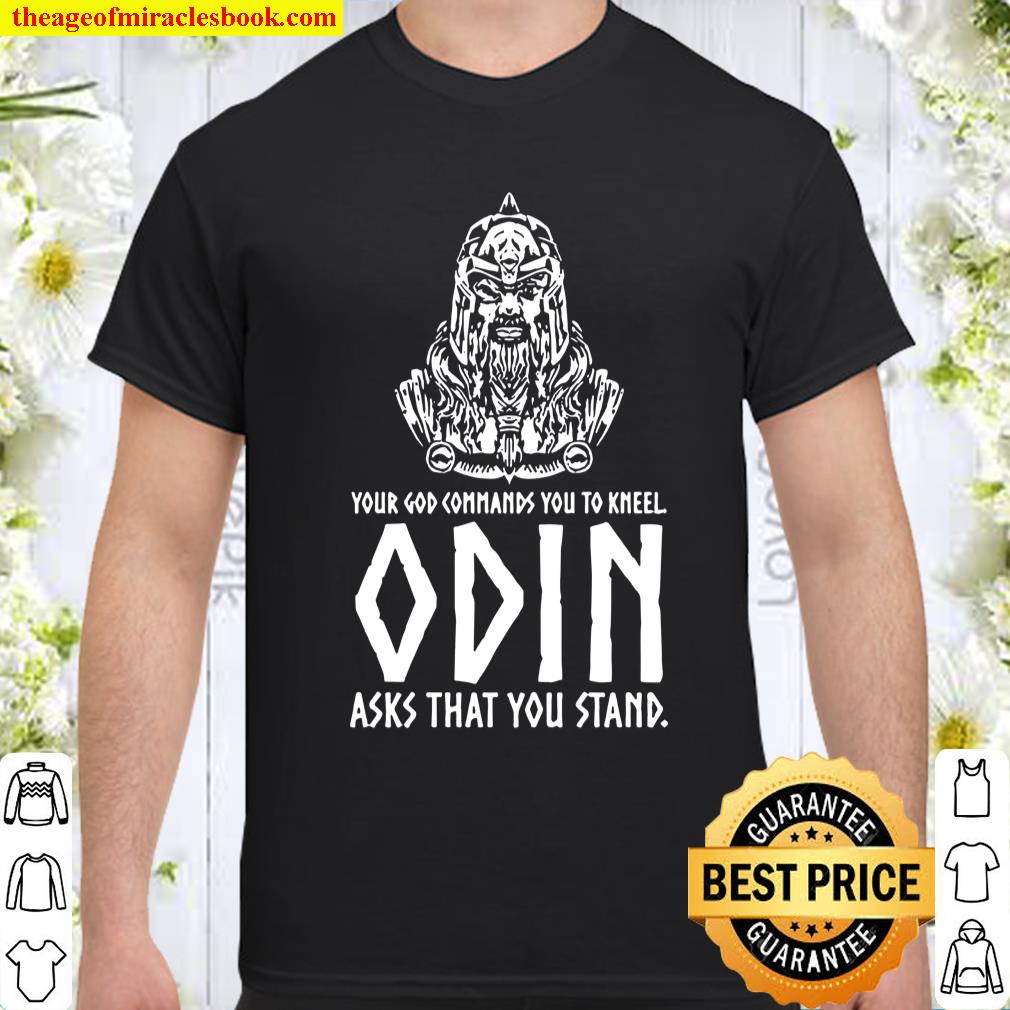 Pagan Viking Mythology Norse God Odin Nordic Religion Shirt