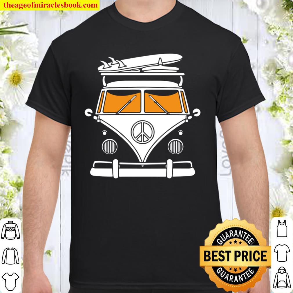 Peace Bus & Surfer Board limited Shirt, Hoodie, Long Sleeved, SweatShirt