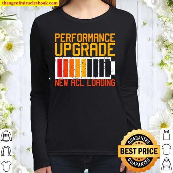 Performance Upgrade Acl Loading Sports Injury Knee Surgery Women Long Sleeved