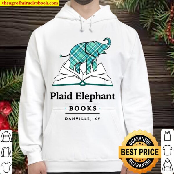 Plaid Elephant Books Danville Ky Hoodie