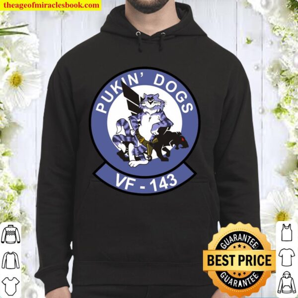 Pukin Dogs Vf-143 Hornet Squadron Hoodie