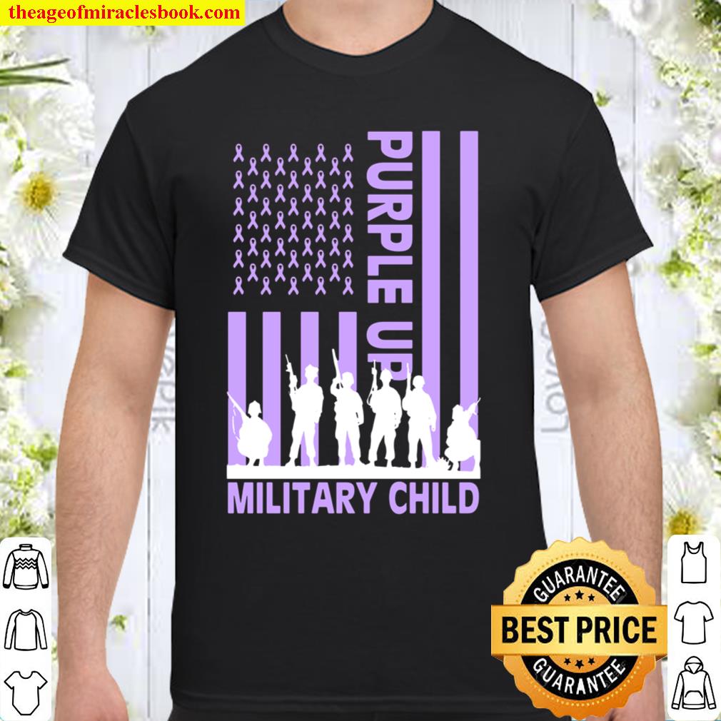 Purple Up for Military Military Child limited Shirt, Hoodie, Long Sleeved, SweatShirt