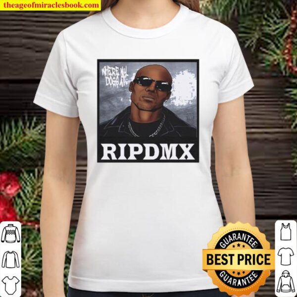 RIP DMX T-Shirt Rest In Peace Rap Music Classic Women T-Shirt