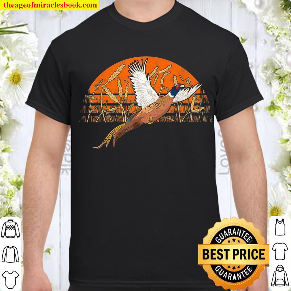 Ringneck Pheasant Hunting Upland Bird Hunter Grain Field 2021 Shirt, Hoodie, Long Sleeved, SweatShirt