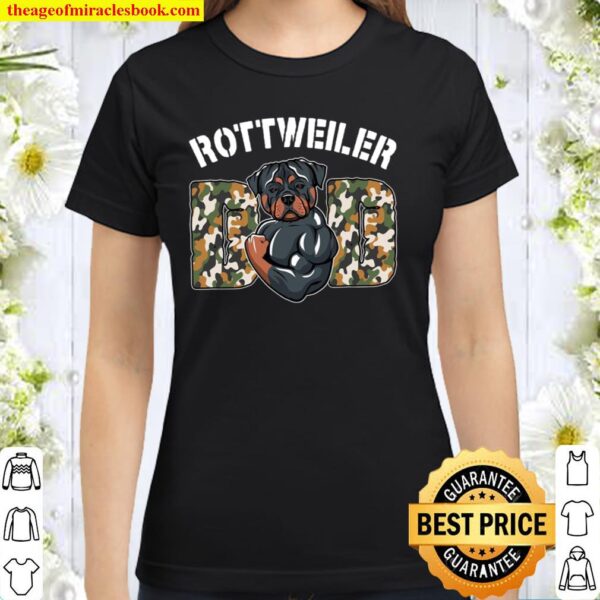 Rottweiler Dad Classic Women T-Shirt