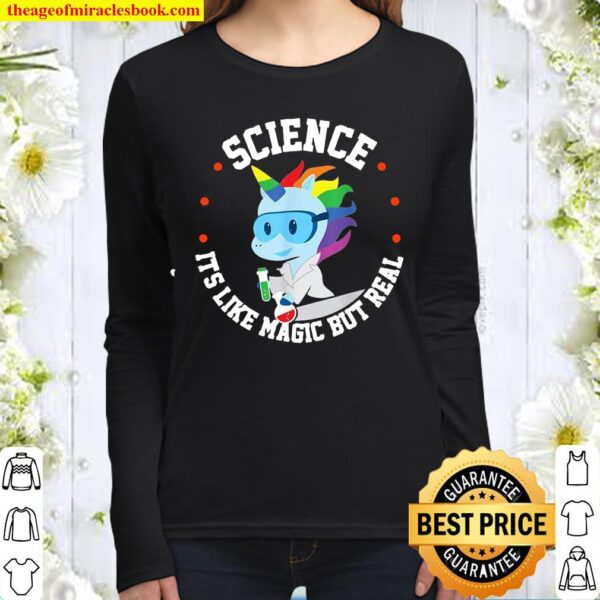 Science It’s Like Magic But Real Women Long Sleeved
