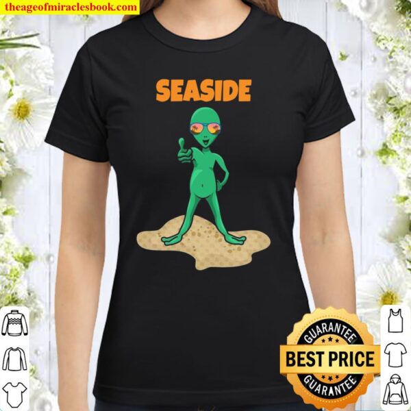 Seaside Alien Classic Women T-Shirt