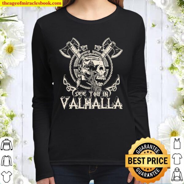 See You In Valhalla Women Long Sleeved