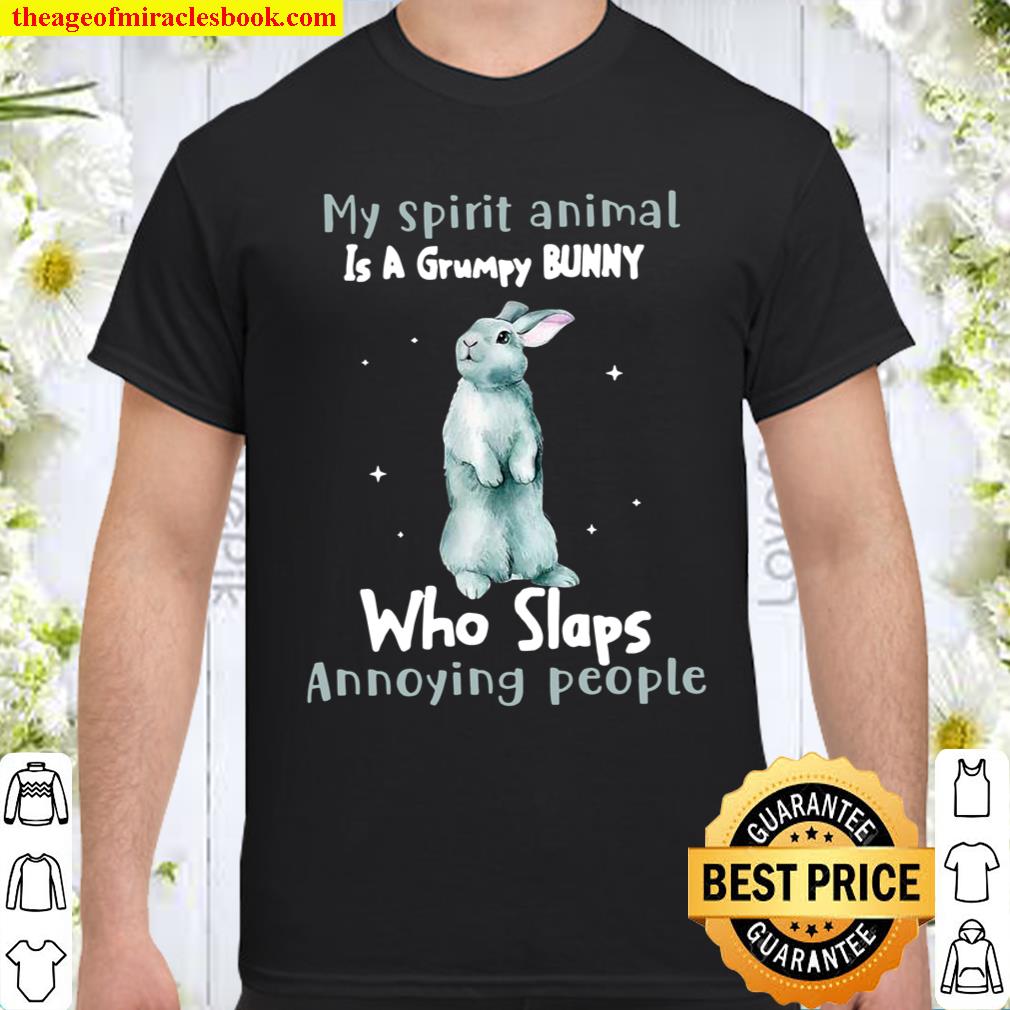 Spirit Animal, My Spirit Animal is a Grumpy Bunny, Bunny Shirt, hoodie, tank top, sweater