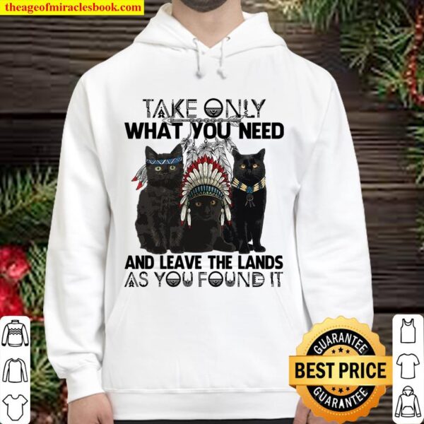 Take Only What You Need And Leave The Lands As You Found It Hoodie