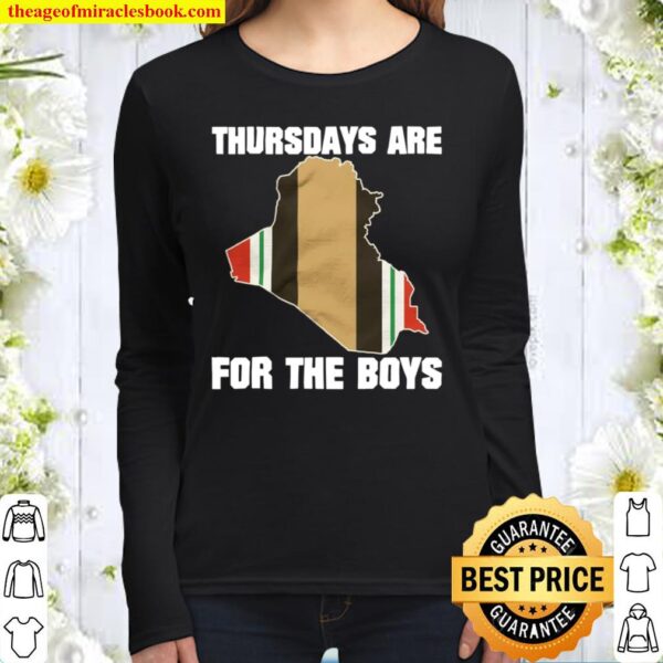 Thursdays Are For The Boys Women Long Sleeved