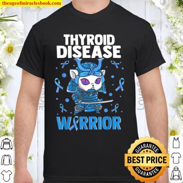 Thyroid Disease Awareness hypothyroidism Related Light Blue Shirt