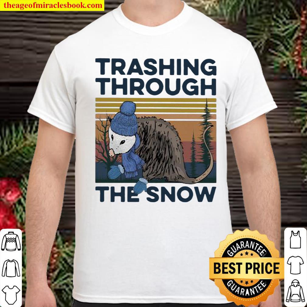 Trashing Through The Snow Vintage Shirt