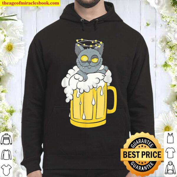 Tu Cat Beer Drinking Party Costume Dog Hoodie