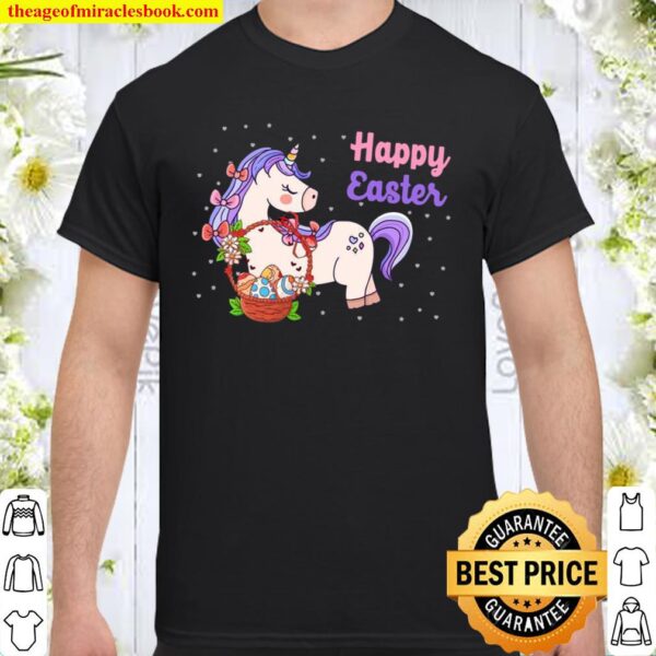 Unicorn Happy Easter Shirt