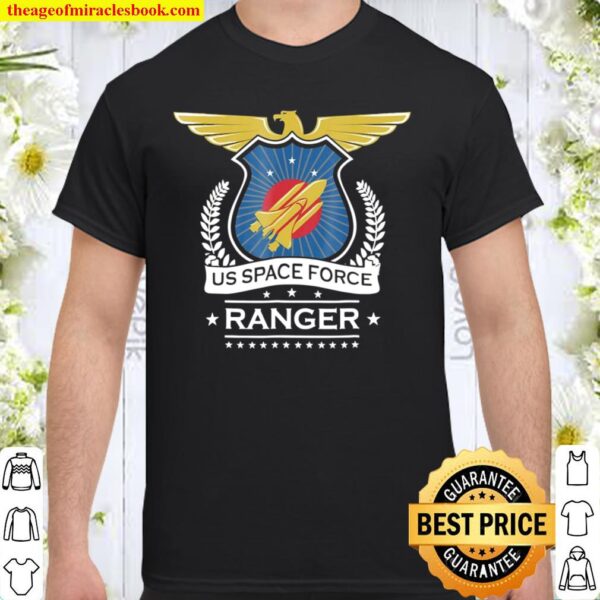 Us Space Force Shirt Crew Member Tee For Spaceship Ranger Shirt