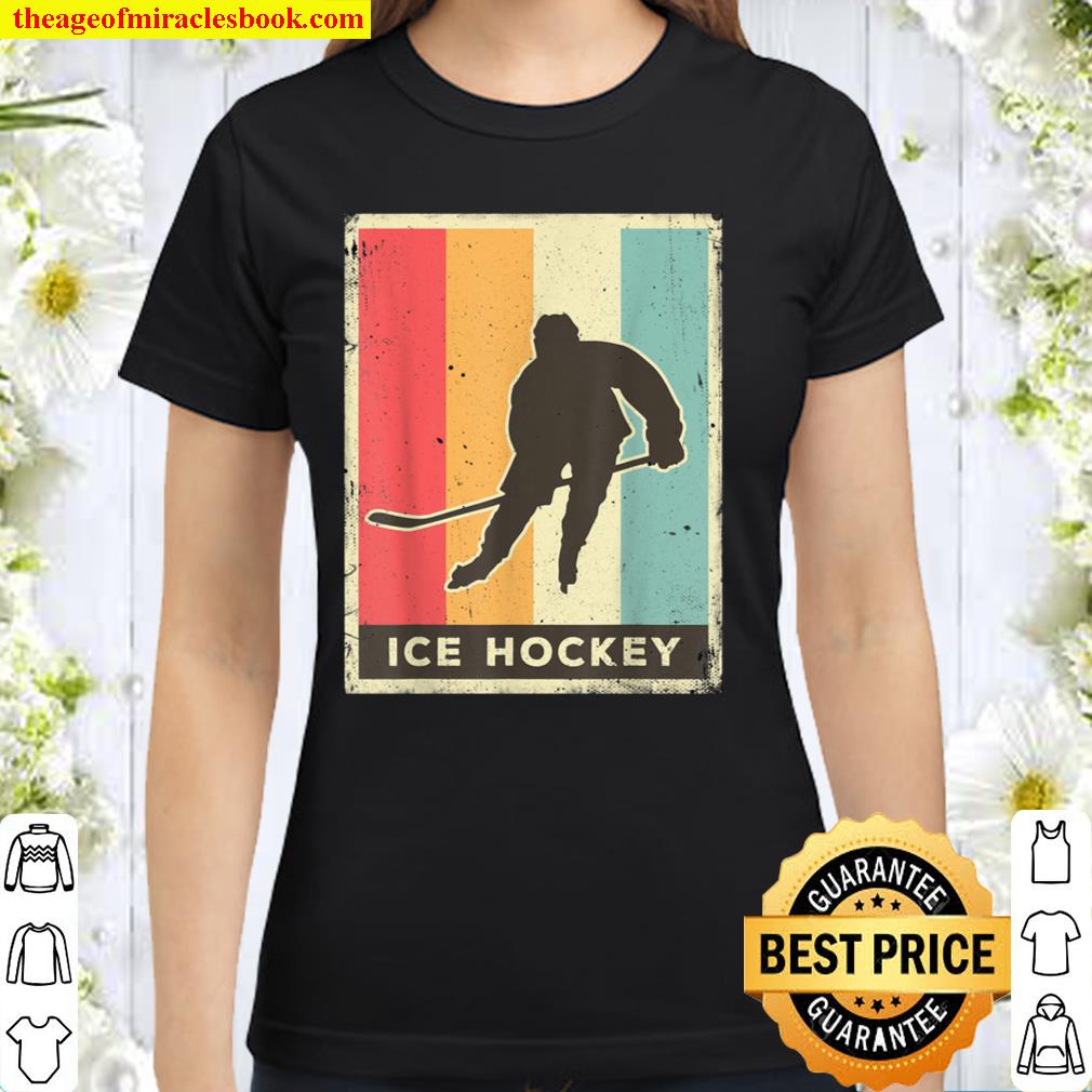 Vintage ice hockey t sales shirts