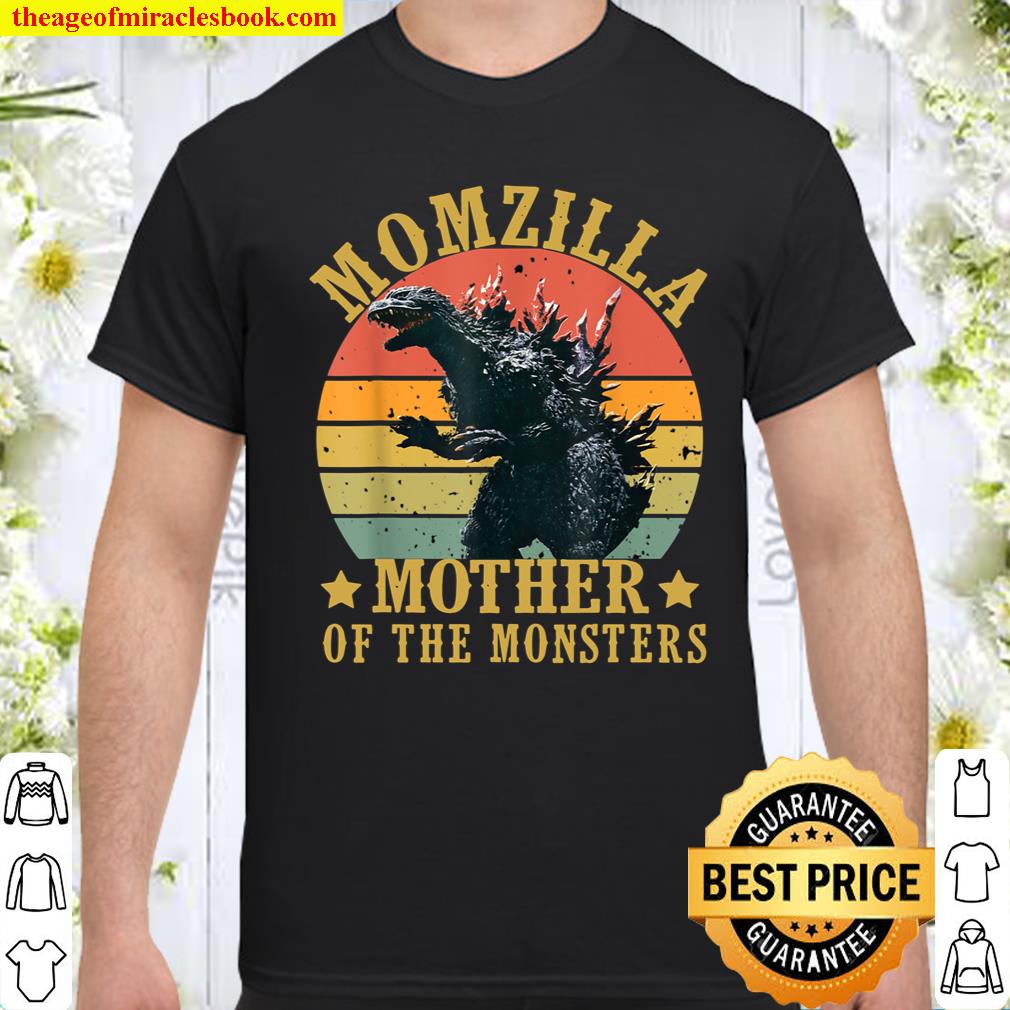 Vintage Momzilla Mother Of The Monsters Mother’s Day Shirt