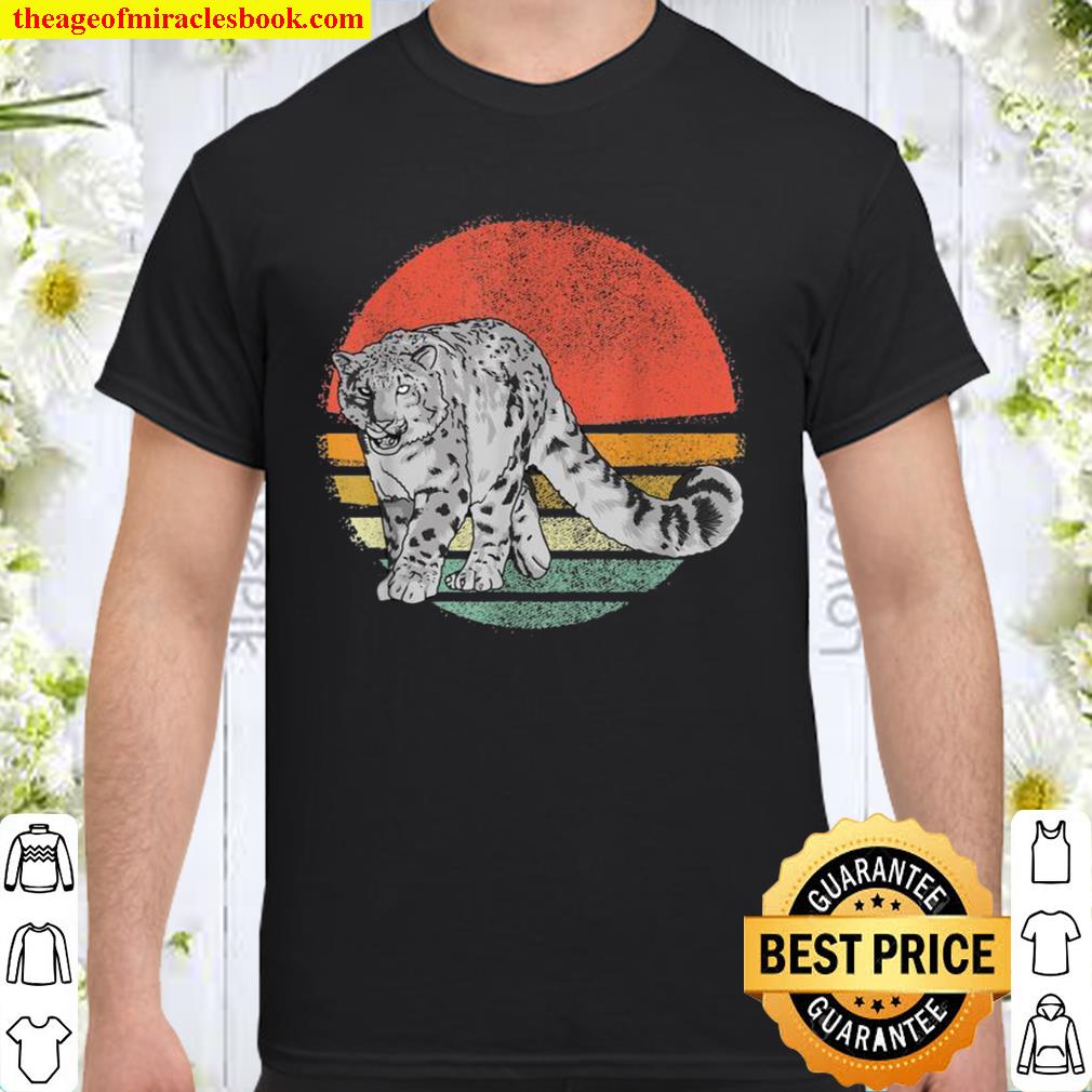 Vintage Snow Leopard Retro Snow Leopards 2021 Shirt, Hoodie, Long Sleeved, SweatShirt