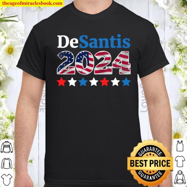 Vintage Trump DeSantis 2024 Election, Make America Florida Shirt