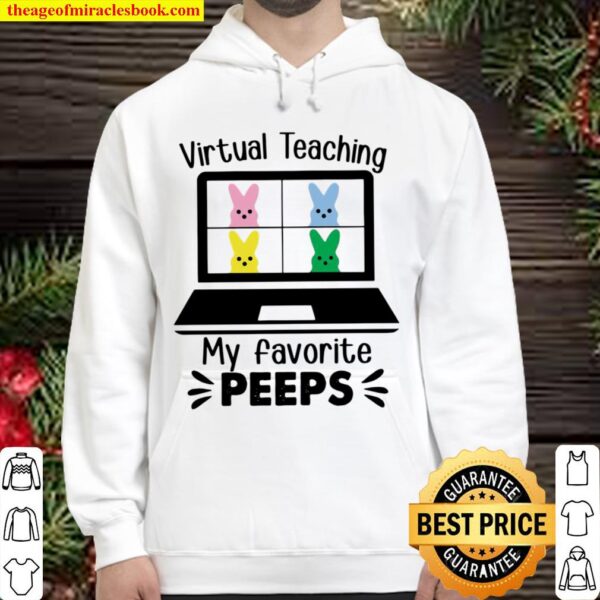 Virtual Teaching My Favorite Peeps Hoodie
